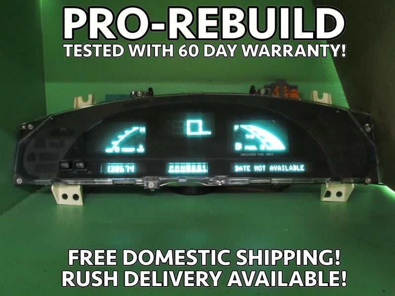 95 OLDS 88 98 REGENCY DIGITAL INSTRUMENT GAUGE CLUSTER SPEEDO 138K TES