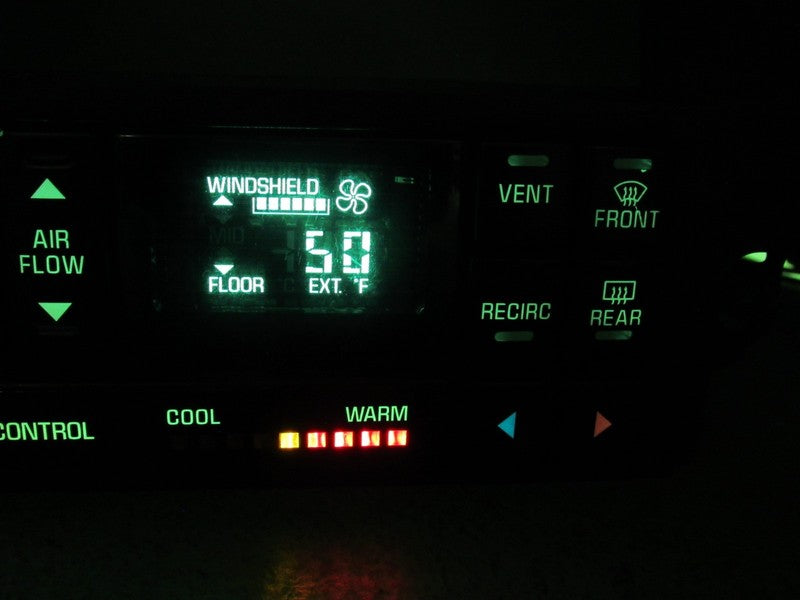 10435588 97-05 BUICK REGAL CENTURY A/C DIGITAL CLIMATE TEMP CONTROL RE