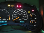 00 S-10 SONOMA HOMBRE AT INSTRUMENT GAUGE CLUSTER SPEEDO TACH MILEAGE 
