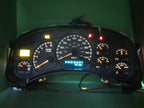 01-02 SIERRA SILVERADO HD INSTRUMENT GAUGE CLUSTER SPEEDO TACH MILEAGE