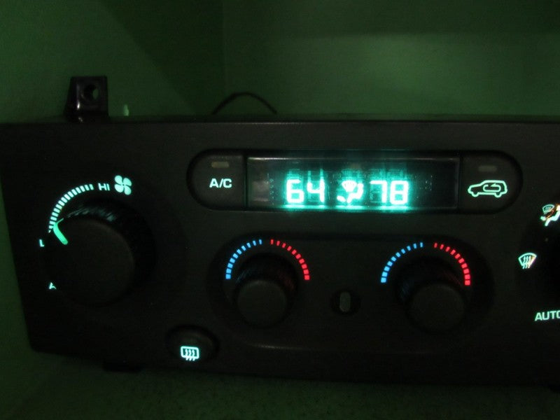 03-04 JEEP GRAND CHEROKEE A/C AUTO DIGITAL CLIMATE TEMP CONTROL REBUIL
