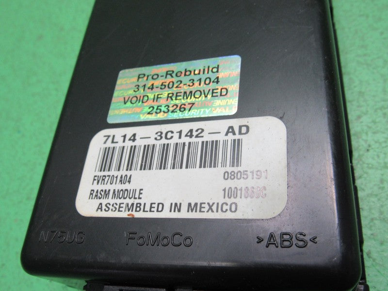 7L14-3C142-AD 07-13 NAVIGATOR EXPEDITION AIR SUSPENSION CONTROL MODULE