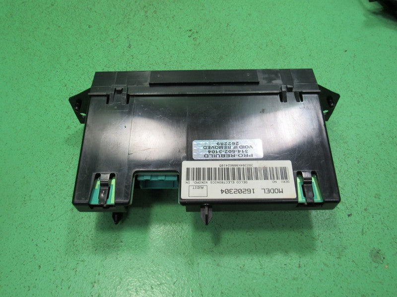 16202304 97-05 BUICK PARK AVE AC DIGITAL CLIMATE TEMPERATURE CONTROL R