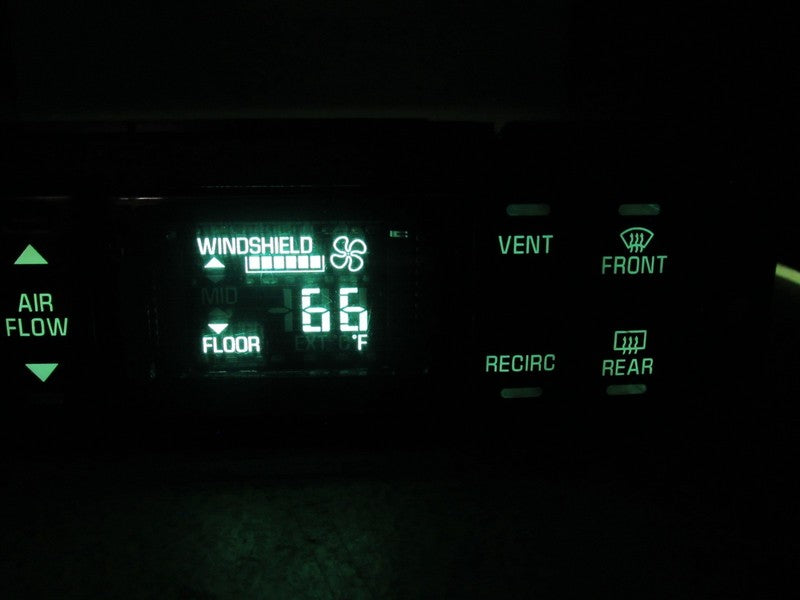 16202304 97-05 BUICK PARK AVE AC DIGITAL CLIMATE TEMPERATURE CONTROL R