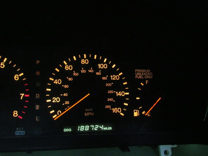 92-96 SC300 INSTRUMENT GAUGE CLUSTER SPEEDOMETER 83010-24530 188k REBU