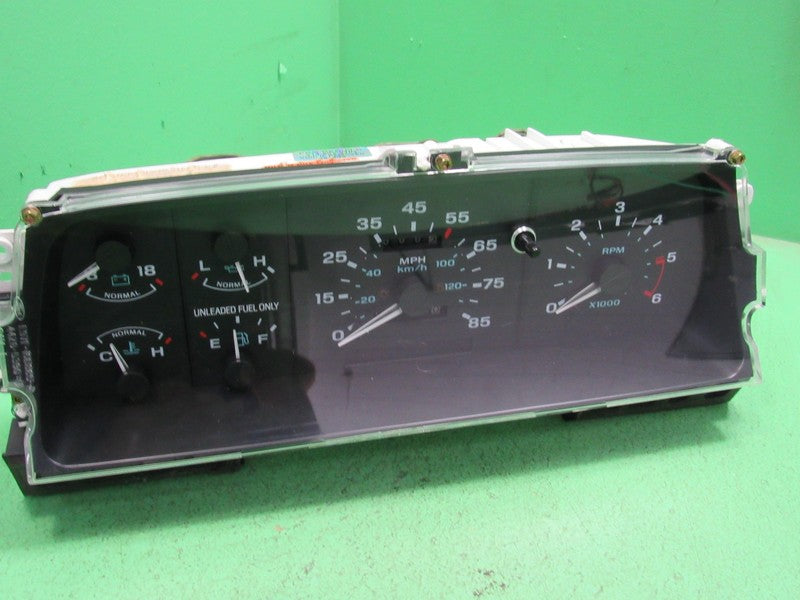 93-94 FORD RANGER INSTRUMENT GAUGE CLUSTER SPEEDOMETER TACH GAUGES TES