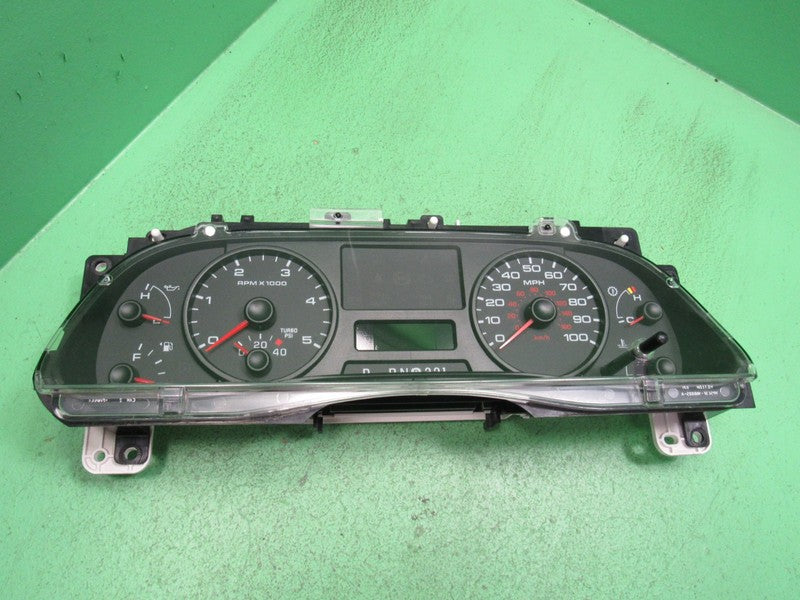 06-07 F250 F350 DIESEL INSTRUMENT GAUGE CLUSTER SPEEDO TACH MILEAGE PR