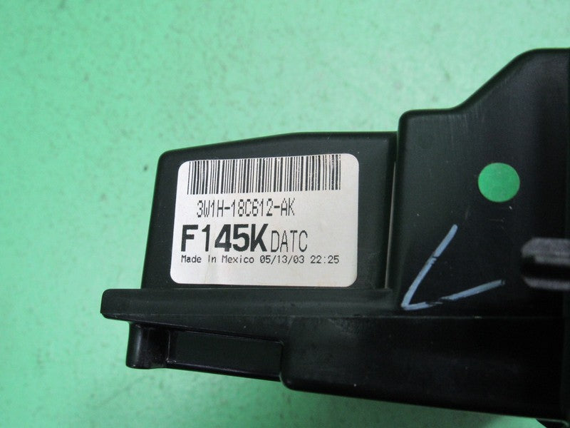 03-06 TOWN CAR EATC AUTOMATIC CLIMATE HEATER CONTROL 3W13-18C612-AK RE