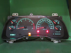 00-01 DODGE RAM GAS INSTRUMENT GAUGE CLUSTER SPEEDOMETER TACH 210K TES
