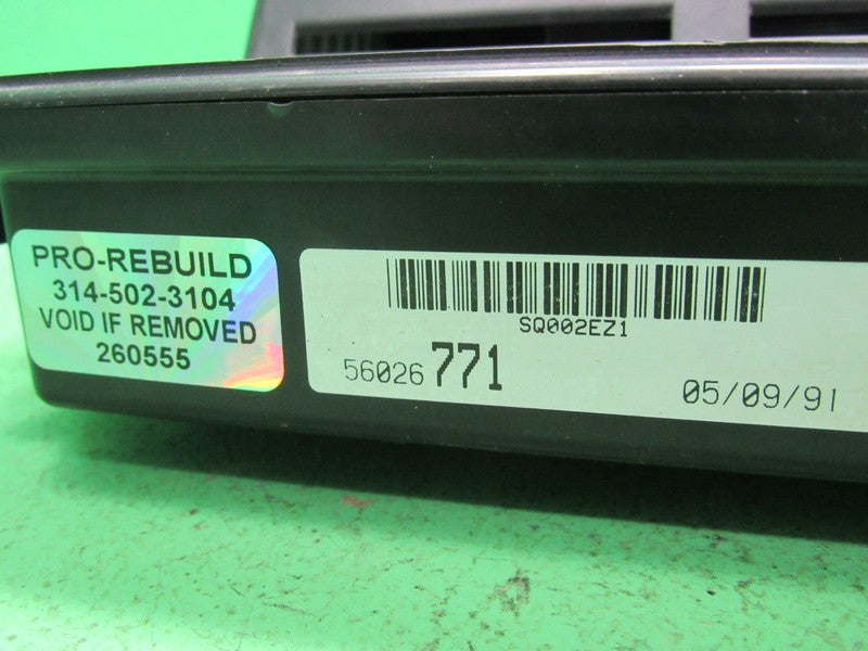 91-92 COMANCHE CHEROKEE 2.5L ECU ECM PCM ENGINE COMPUTER 56026771 REBU