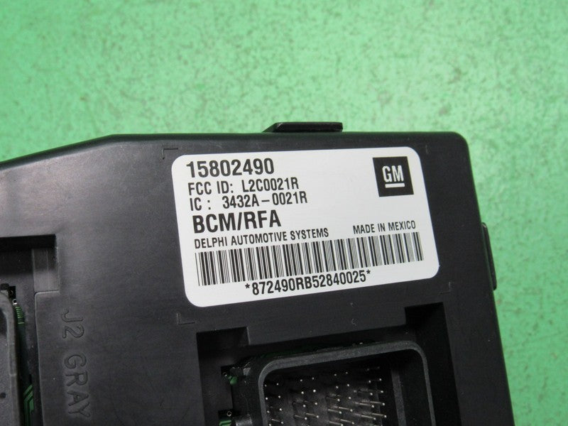 05-06 COLORADO CANYON i280 BCM BODY CONTROL MODULE VIN AND MILEAGE PRO