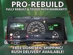 05 LINCOLN TOWNCAR DIGITAL INSTRUMENT GAUGE CLUSTER SPEEDO 236k TESTED