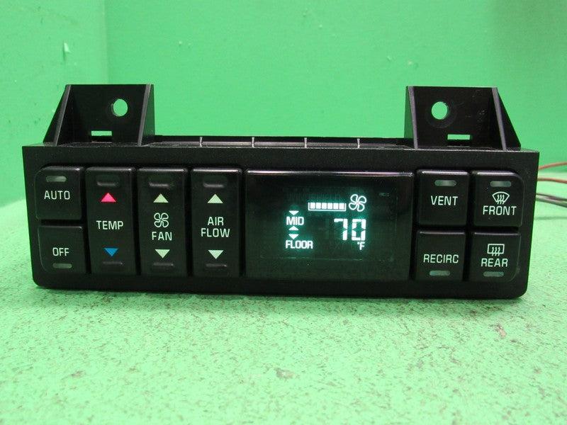 16214484 95-99 LESABRE 95-96 PARK AVE AC DIGITAL CLIMATE TEMP CONTROL 