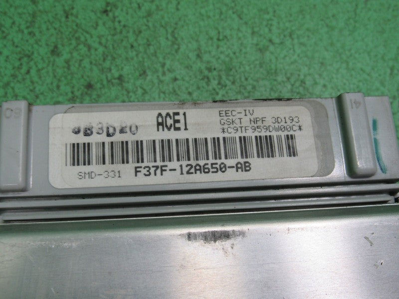 ACE1 93 FORD RANGER 3.0 MT ECU ECM PCM ENGINE COMPUTER F37F-12A650-AB 