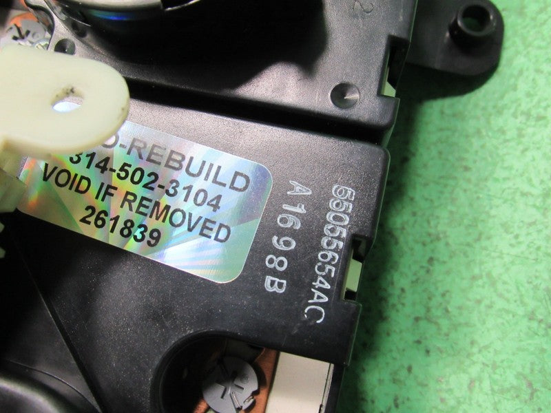 55055654AB 98 DODGE RAM A/C AC HEATER MANUAL CLIMATE TEMP CONTROL REBU