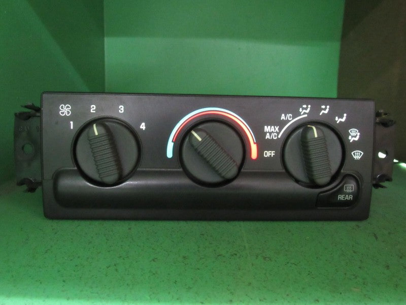 15098966 99-05 S10 BLAZER ENVOY C60 A/C MANUAL CLIMATE TEMP CONTROL RE