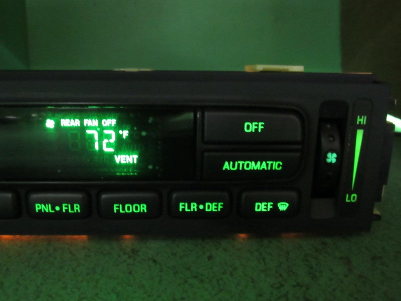 99-01 EXPLORER EATC AUTOMATIC CLIMATE HEATER CONTROL XL2H-19C933-AB RE