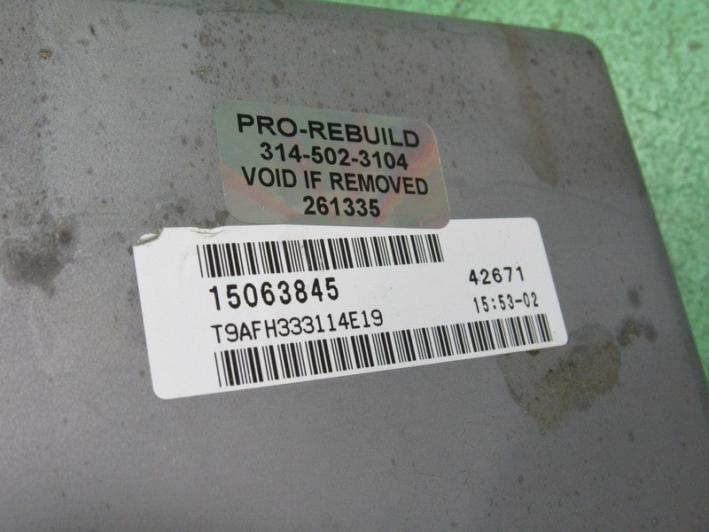 01-02 SILVERADO SIERRA 2500 3500 4X4 TCCM TRANSFER CASE MODULE REBUILT