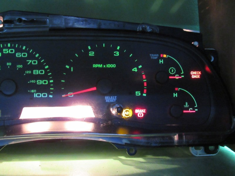 04 F250 F350 DIESEL INSTRUMENT GAUGE CLUSTER GAUGES SPEEDO TACH 164K T