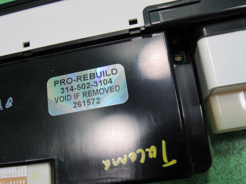 88650-35120 01-04 TOYOTA TACOMA MANUAL HEATER AC CLIMATE CONTROL REBUI