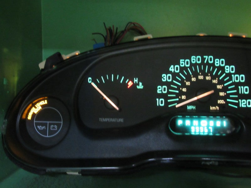 03-05 BUICK CENTURY INSTRUMENT GAUGE CLUSTER GAUGES SPEEDO TACH MILEAG