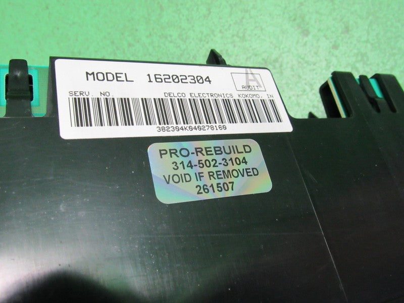 16202304 97-05 BUICK PARK AVE AC DIGITAL CLIMATE TEMPERATURE CONTROL R