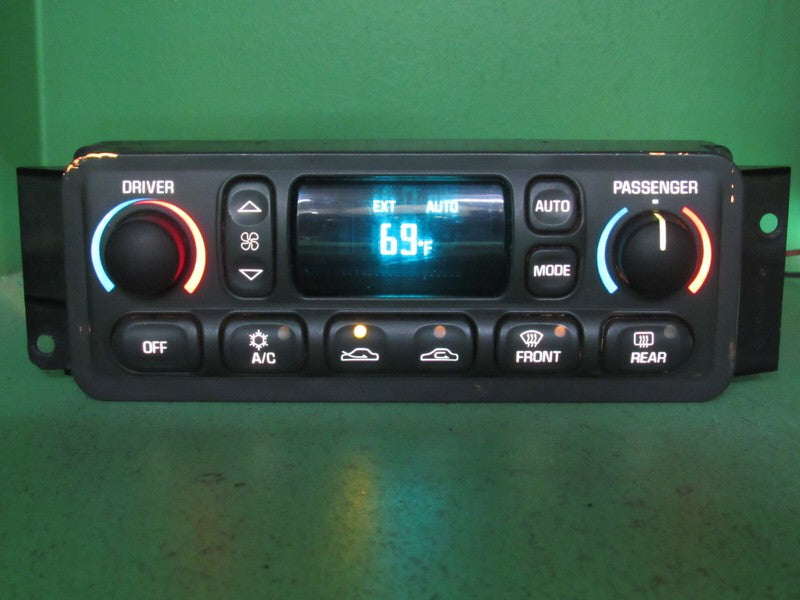 16204571 97 CORVETTE C5 AC DIGITAL CLIMATE TEMP HEATER CONTROL REBUILT