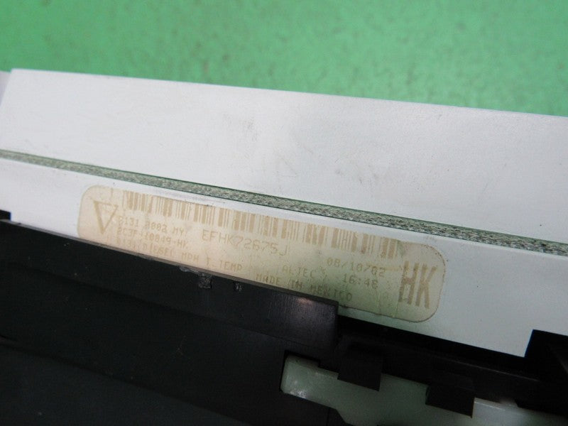 02-03 F250 F350 DIESEL INSTRUMENT GAUGE CLUSTER GAUGES SPEEDO TACH 207