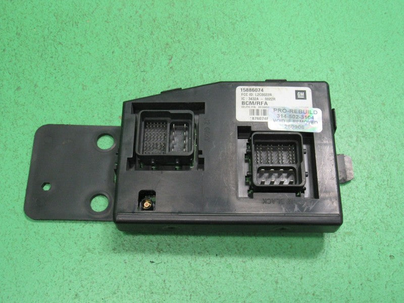 09 HUMMER H3 BCM BODY CONTROL MODULE VIN AND MILEAGE PROGRAMMED 0906