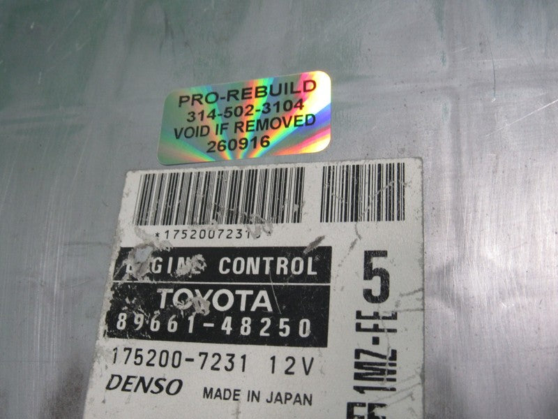 89661-48250 01 HIGHLANDER V6 ECU ECM PCM ENGINE CONTROL COMPUTER REBUI