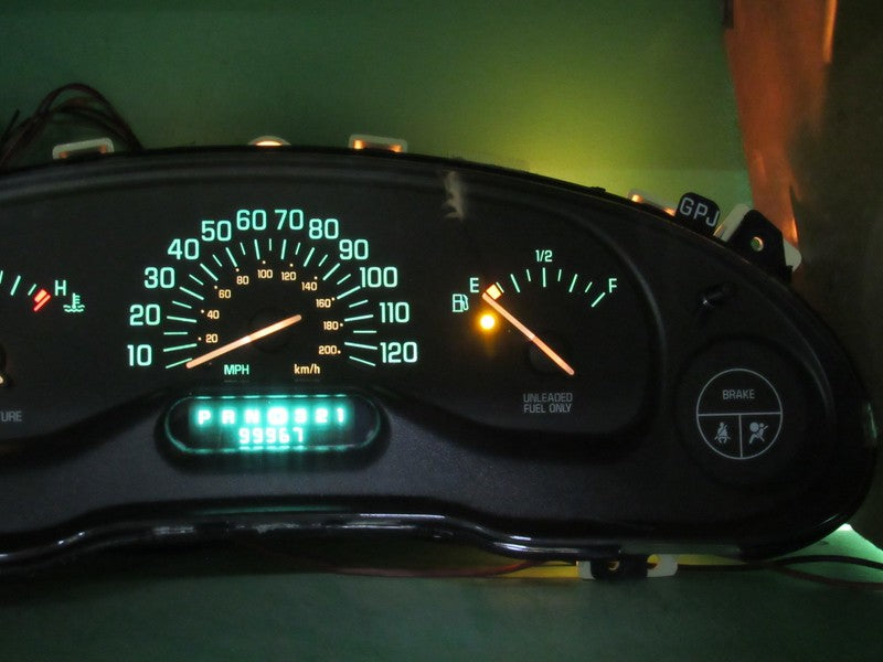 97-98 BUICK CENTURY INSTRUMENT GAUGE CLUSTER GAUGES SPEEDO TACH MILEAG