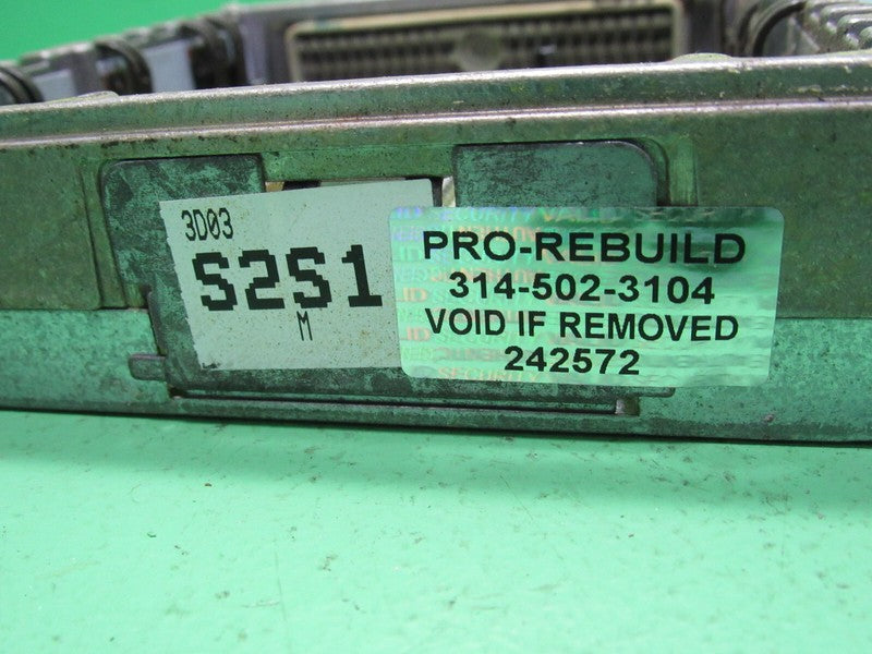 S2S1 91-93 Ford E150 5.0 ECU ECM PCM ENGINE COMPUTER F2TF-12A650-AGB R