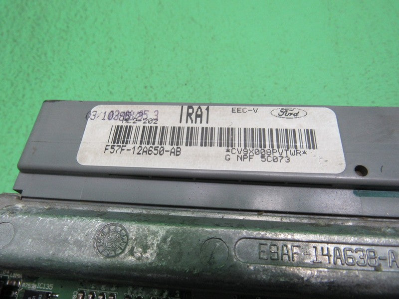 IRA1 95-97 RANGER 2.3 MT ECU ECM PCM ENGINE COMPUTER F57F-12A650-AB RE