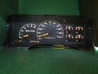 97-98 C/K TRUCK SUBURBAN INSTRUMENT GAUGE CLUSTER SPEEDO TACH 220K REB
