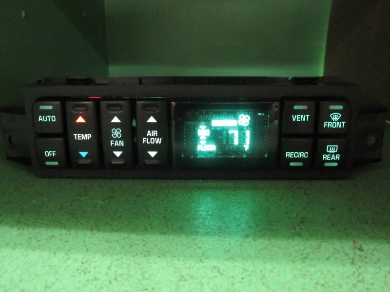 16202304 97-05 BUICK PARK AVE AC DIGITAL CLIMATE TEMPERATURE CONTROL R