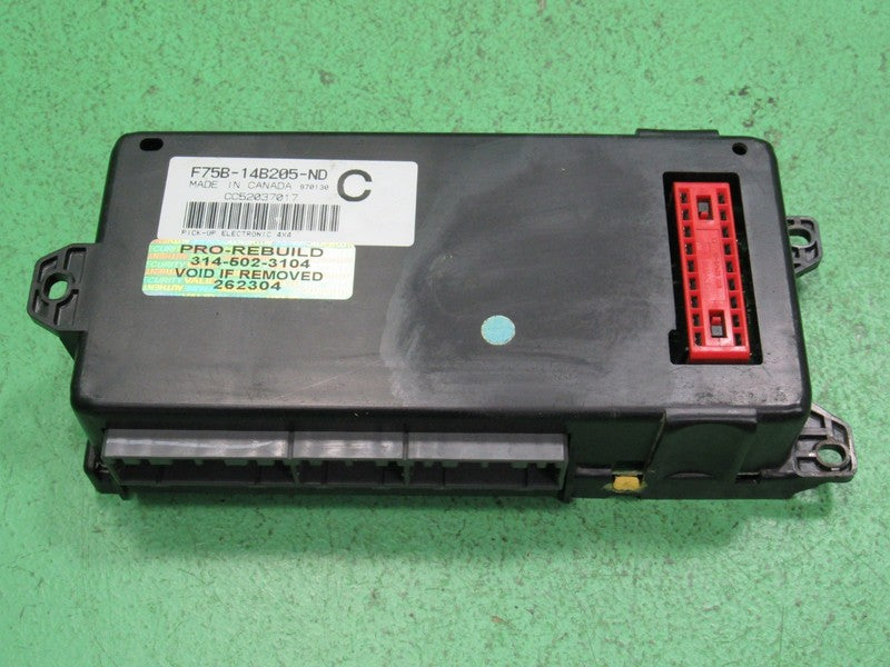 97 FORD F150 F250 4x4 4WD BCM GEM MULTIFUNCTION MODULE F75B-14B205-ND 