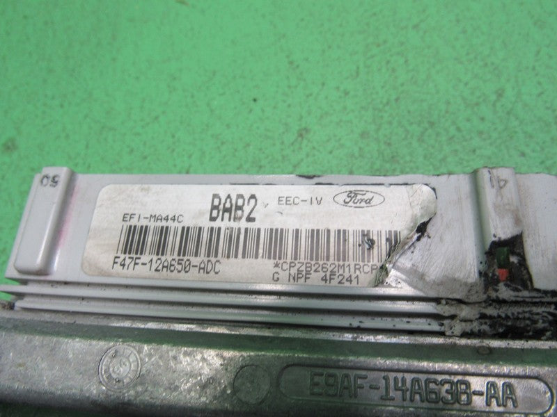 BAB2 94 B2300 RANGER 2.3L ECU ECM PCM ENGINE COMPUTER F47F-12A650-ADC 