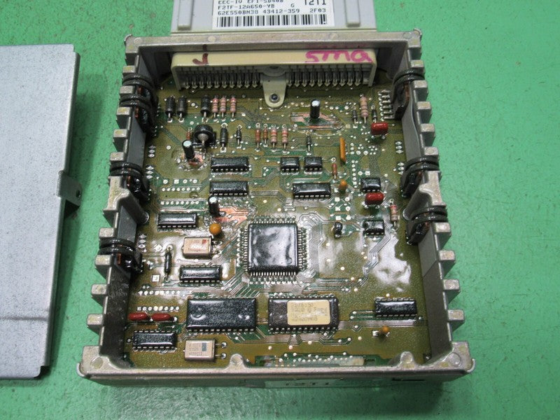 T2T1 FORD E150 E250 5.0 ECU ECM PCM ENGINE COMPUTER F2TF-12A650-YB REB