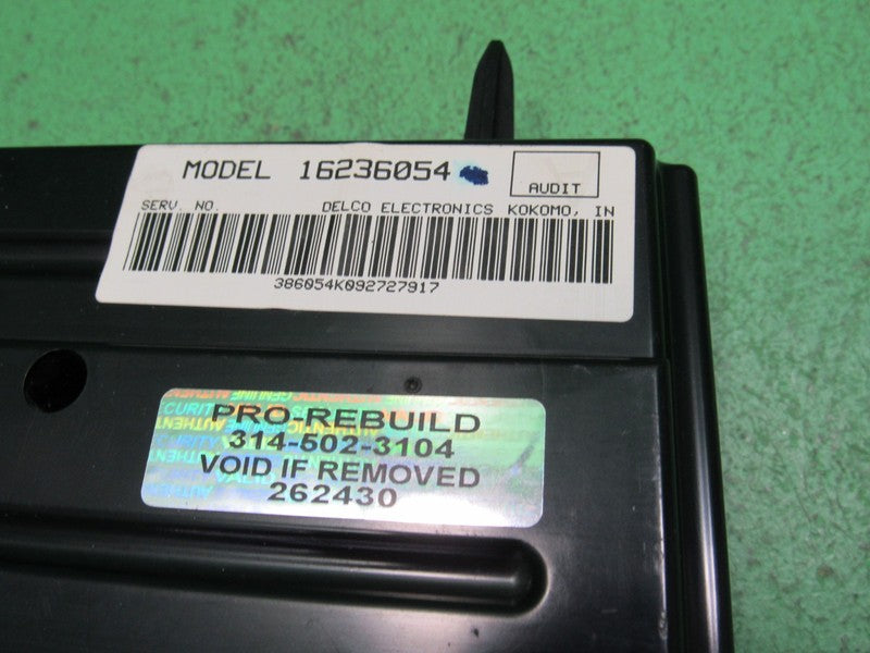 16236054 00-05 BUICK LESABRE AC DIGITAL HEATER CLIMATE TEMP CONTROL RE