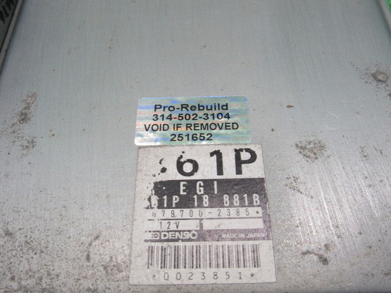 90-93 MIATA NA 1.6L MX5 MT ECU ECM PCM ENGINE COMPUTER B61P 18 881 REB