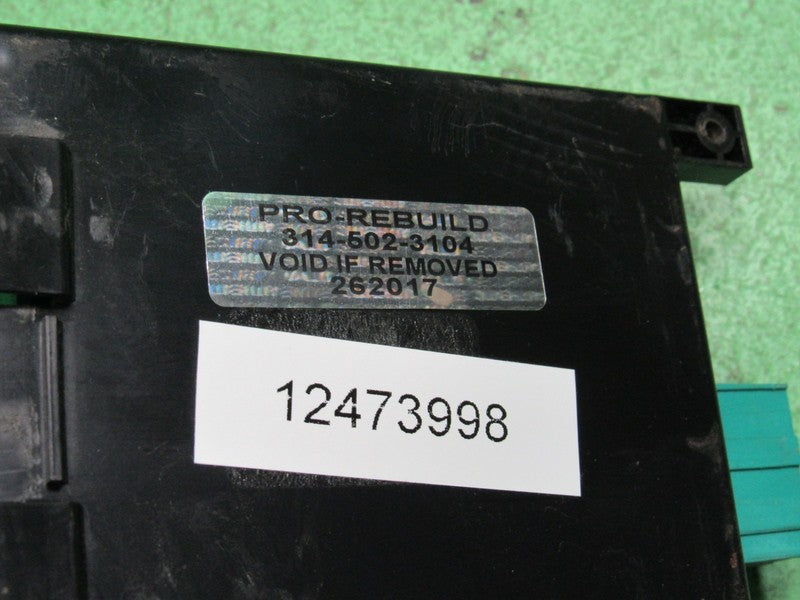 12473998 SILVERADO YUKON TAHOE SIERRA POWER SEAT CONTROL MEMORY MODULE