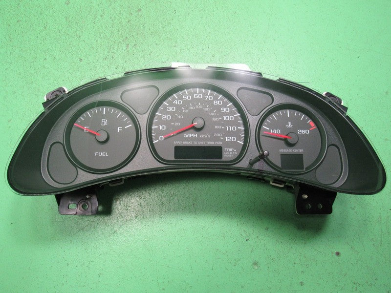00-05 CHEVROLET IMPALA INSTRUMENT GAUGE CLUSTER SPEEDOMETER MILEAGE PR