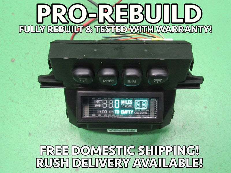 98-02 LINCOLN NAVIGATOR DIGITAL OVERHEAD CONSOLE INFO DISPLAY COMPASS 