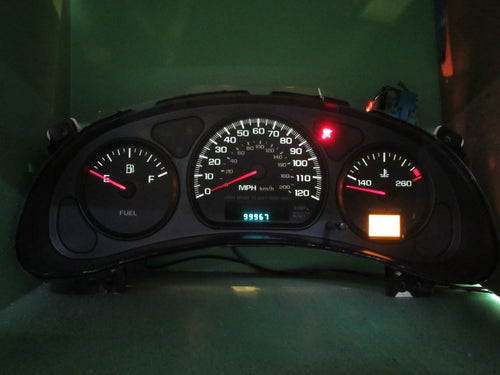 00-05 CHEVROLET IMPALA INSTRUMENT GAUGE CLUSTER SPEEDOMETER MILEAGE PR