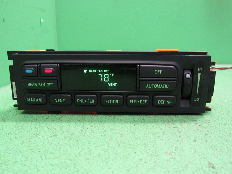 99-01 EXPLORER EATC AUTOMATIC CLIMATE HEATER CONTROL XL2H-19C933-AA RE