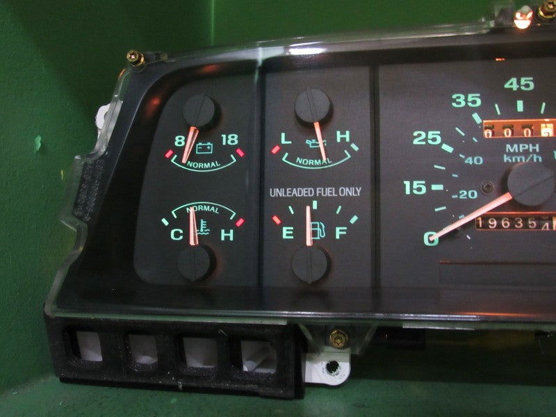 93-94 FORD RANGER INSTRUMENT GAUGE CLUSTER SPEEDOMETER TACH GAUGES TES