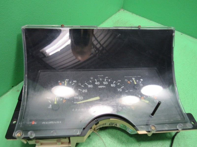92-93 C/K TRUCK SUBURBAN YUKON INSTRUMENT GAUGE CLUSTER SPEEDO 332k RE
