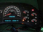 05 SILVERADO SIERRA TAHOE INSTRUMENT GAUGE CLUSTER MILEAGE PROGRAMMED 