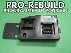 09 COLORADO BCM BODY CONTROL MODULE VIN AND MILEAGE PROGRAMMED 0901
