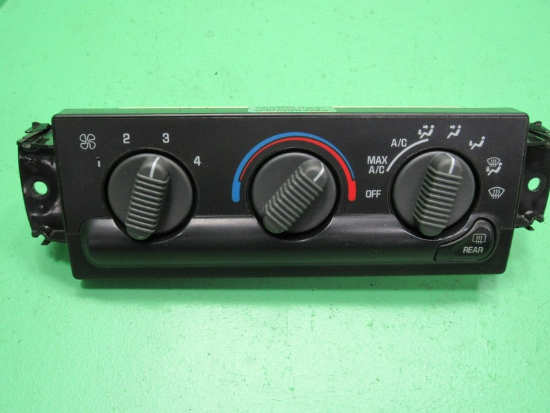 16250535 99-05 S10 BLAZER ENVOY C60 A/C MANUAL CLIMATE TEMP CONTROL RE